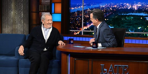 Video: Ian McKellen Performs Shakespeare Monologue on THE LATE SHOW