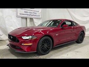 Rapid Red 2022 Ford Mustang GT Premium Review - MacPhee Ford