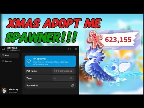 🎄 ADOPT ME [ PET SPAWNER SCRIPT ] RAYSCRIPTS