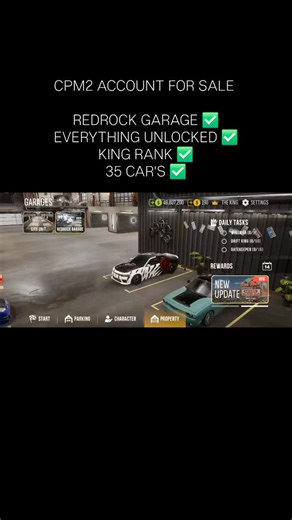 Cpm Garage on Instagram: "CPM2 account for sale - Full details in the video.Dm me your offer. Serious buyers only. ( PAYPAL) #cpm2 #carparkingmultiplayer2 #cpm #carparkingmultiplayer #olzhassgames"