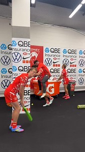 Come for the cricket, stay for the human backpack. 🤪 | Sydney Swans