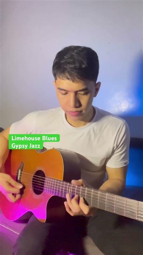 Gypsy Jazz Improv over “Limehouse Blues” #gypsyjazzguitar #jazzmanouche #manouche #parisjazzmusic