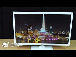 LG 24 White LED 720P HDTV 24LF4520-UW - Overview