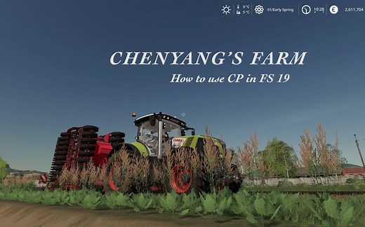 【晨阳农场】第十五章 模拟农场19Courseplay播种教学 全网最详细CP教学