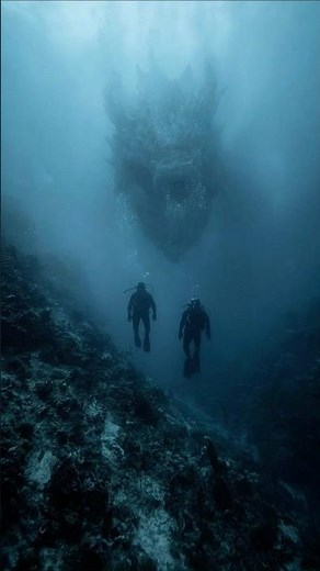 Massive Sea Monster Footage Captured By GoPro In Caribbean Sea