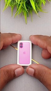 iphone 16 mini box unboxing 📱 #mini #viral #trendingshorts #shortsfeed