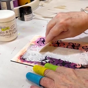 STENCILS | Going Daisies | Mixed Media | Ideal for Gel Plate Printing, Polymer Clay, Paint & Texture Paste - Etsy