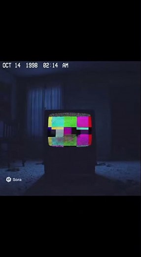 Creepypasta lost episode found footage TV scary glitch jump scare - SoraAi