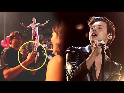 Harry Styles STOPS Concert to Help Fan PROPOSE!