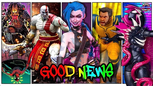 New Marvel Figures, Wolverine, Gwenom, Spider-Man vs. Predator and a Whole Bunch More!