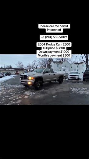 2004 Dodge Ram 2500 Laramie 4x4 Built tough. Ready to work. 127,282 miles Automatic Transmission (4-Speed) 5.9L 16 Turbo Diesel 4x4 17 MPG City / 22 MPG Hwy Perfect truck for work or play and classic Ram strength. Reliable power