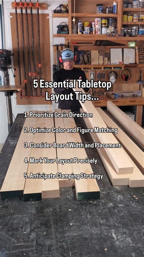 5 Essential Tabletop Layout Tips - BEFORE You Apply Glue
