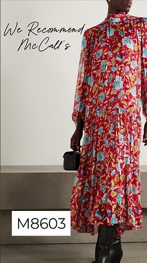 Sew the look with McCall's M8603 🤩