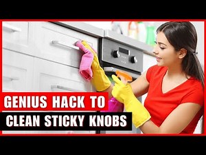 Easiest Way to Clean Greasy Cabinet Handles & Knobs FAST!