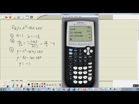 College Algebra - Chapter 3 Test Review