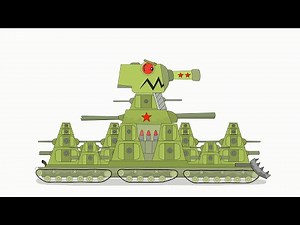 How to draw KV 44 by Gerand! Cartoons about tanks