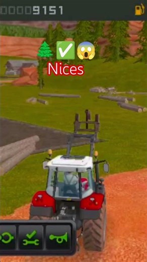 #viral #trending #gaming😱🌲 #tractor #logging #simulation #gameplay #mobilegaming #reels #fypHkgeming