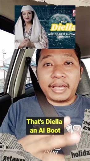 Firstime in The World, AI boot has been an Minister.. #publicissue #kampunginggristempirai