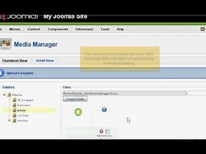 How to Use the Media Manager in Joomla