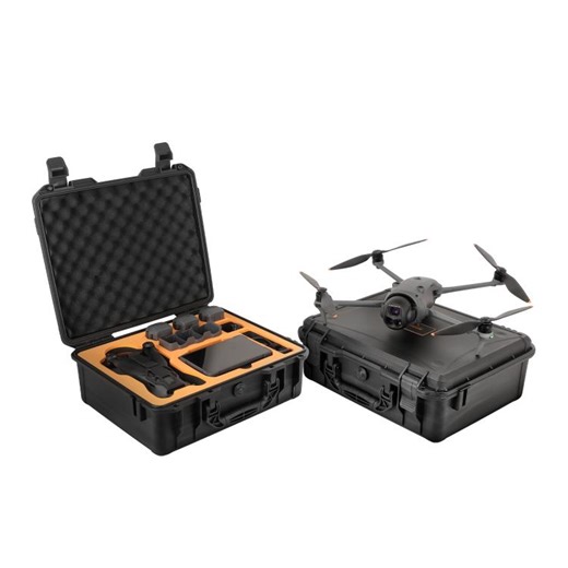 [$24.49] For DJI Mavic 4 Pro Sunnylife Safety Carrying Case Hard Travel Case Large Capacity Waterproof Shock-proof Box(Black)