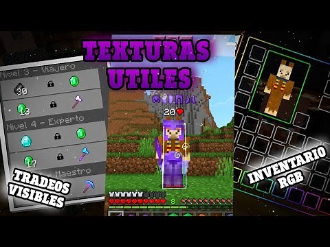 LAS MEJORES textturas para MINECRAFT BEDROCK - TOP 5