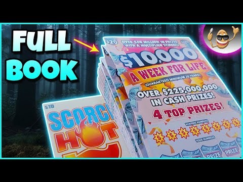 FULL BOOK OF THE $20 LIFE TICKET!!