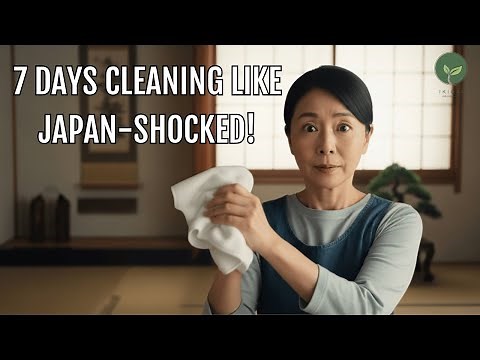 I Tried Japan’s 15 Cleaning Habits for a Week — I Wasn’t Ready for What Happened.