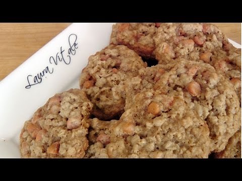 Oatmeal Scotchies - Oatmeal Butterscotch Cookies - Laura in the Kitchen Ep 193