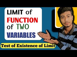 Limit of Functions of Two Variables || 🔥🔥 Test of Existence of Limit || ‪@ClarifiedLearning‬
