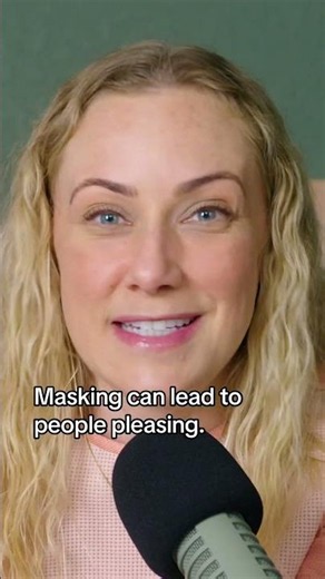 Your masking can lead to people pleasing #masking #peoplepleasing