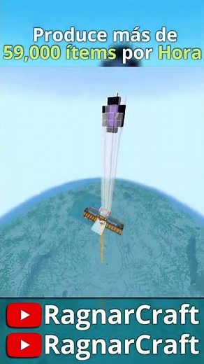 Minecraft Granja de Guardianes y Experiencia con Portales [Guardian Farm ‪@ianxofour‬ ] #Shorts