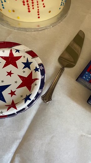 Homemade Firework Cake Tutorial