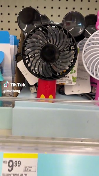 Disney Rechargeable Fans for Summer Fun at Walgreens