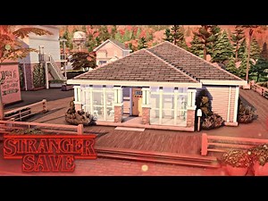 MAYFIELD & HARGROVE HOUSE ✨Stranger Save ✨ The Sims 4 Speed Build | No CC