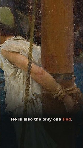 Ulysses and the Sirens by John William Waterhouse #greekmythology #philosophy #odyssey #odysseus
