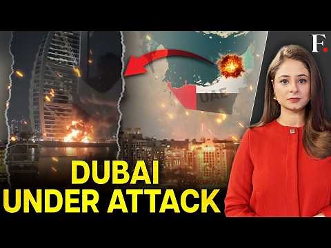 Dubai Airport Damaged, Burj Al Arab on Fire After Iran Attack | Firstpost Live | N18G