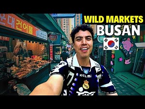 Busan’s CRAZIEST Markets & Shopping Streets 🤯 You Won’t Believe This! 🇰🇷