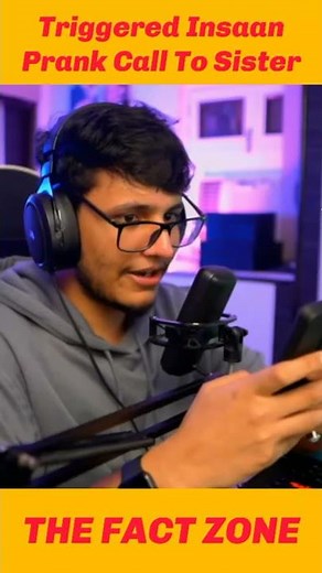@Triggered Insaan Prank Call To His Sister @Wanderers Hub During Live Stream #triggeredinsaan