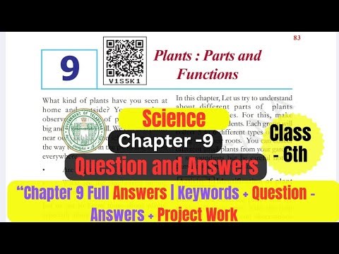Class 6 Science Chapter 9 Plants: Parts and Functions Full Question Answers Telangana State Board