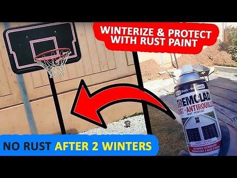 Winter Rust Protection How to Remove Rust and Apply Tremclad Rust Paint for Lasting Metal Protection
