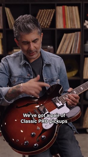 Guitar Center on Instagram: "Inspired by a 1982 model that @boneheadspage played throughout his @oasis career, the @epiphone Bonehead Riviera lets you summon the sounds of records like Definitely Maybe, (What’s the Story) Morning Glory? and Be Here Now. Watch the full video at the link in bio."