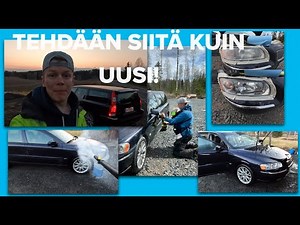 Kuinka kiillottaa ajovaloumpiot? Kuinka fiksata maalipinta? Projekti etenee, TARVITSEN APUA!!!