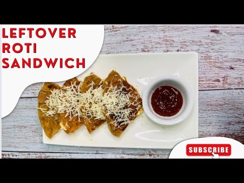 Tasty Roti Sandwich | स्वादिष्ट रोटी सैंडविच | Healthy | Veggies