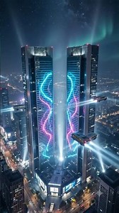 Journey Into The Future: Cyberpunk Cityscape & Futuristic Flight Experience in 4K