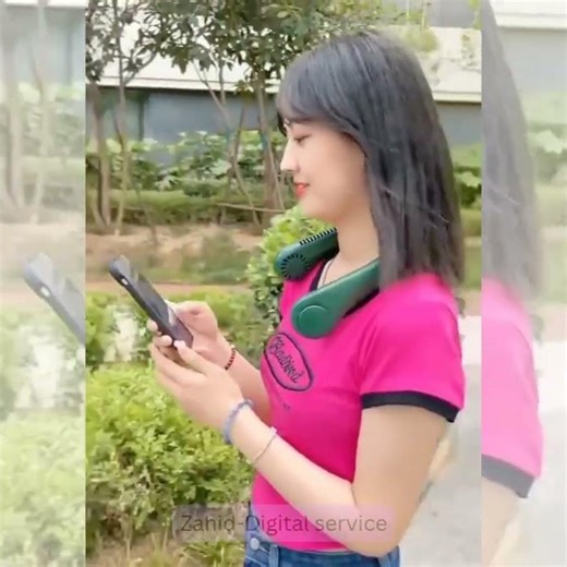 Rechargable Neck Fans Mini for School, Kitchen, and Travel - Portable Bladeless Online Order