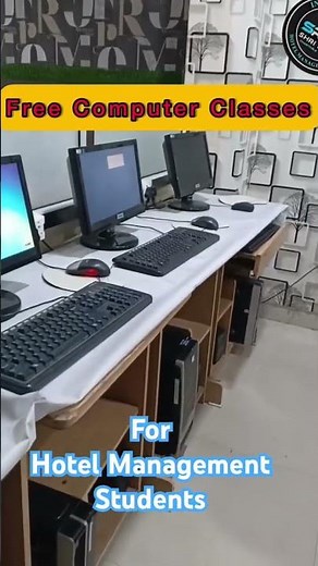 Hotel management course || no fees || Free computer class|| enroll now ||#course #computer #class