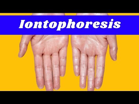 Iontophoresis | How to treat sweating on hand, feet, and underarm Area | Physiotherapy