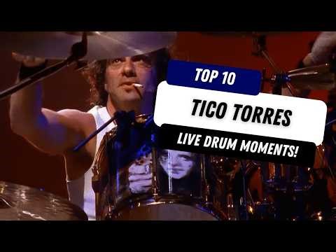 Top 10 Tico Torres Live Drum Moments