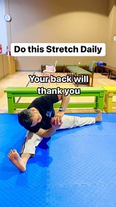 1.1K views | Do this stretch everyday your lower back and hips...