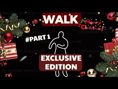 Immersive Interactive Warm-Up | Christmas Short Version | Fun Holiday Moves for All Ages